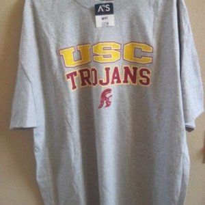 USC TROJANS  MEN'S SIZE 2XL (50-52) 2XG CREW NECK T-SHIRT NEW WITH TAGS